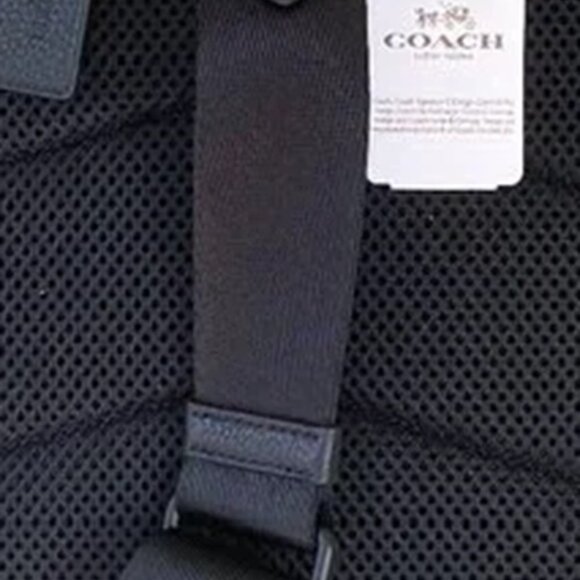 Coach Charter Pack In Signature Leather CP116 Black Authentic Packed - Picture 4 of 4